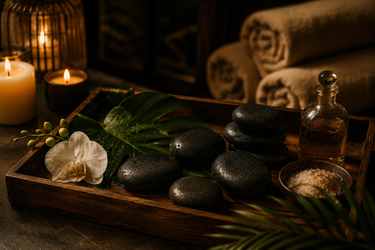 Hot stones